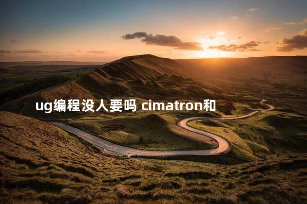 ug编程没人要吗 cimatron和ug哪个好
